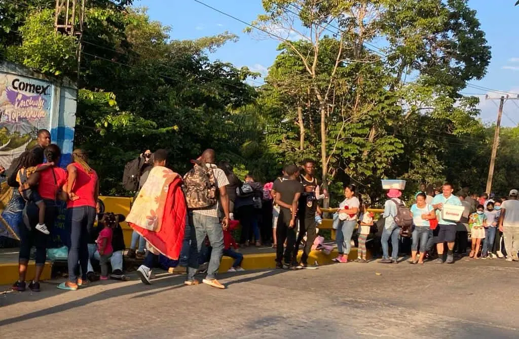 Migrantes no paran de entrar a México