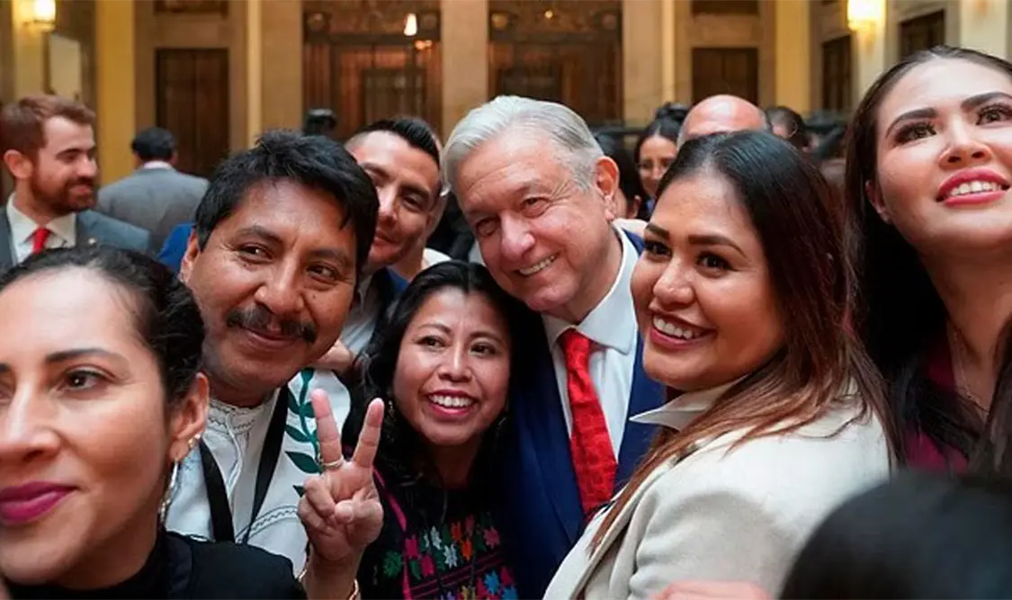López Obrador agradece a legisladores por su labor