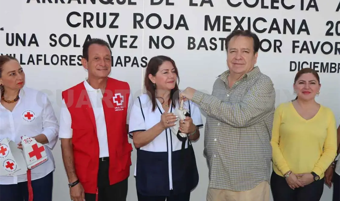 Arranca colecta anual de la Cruz Roja 2022