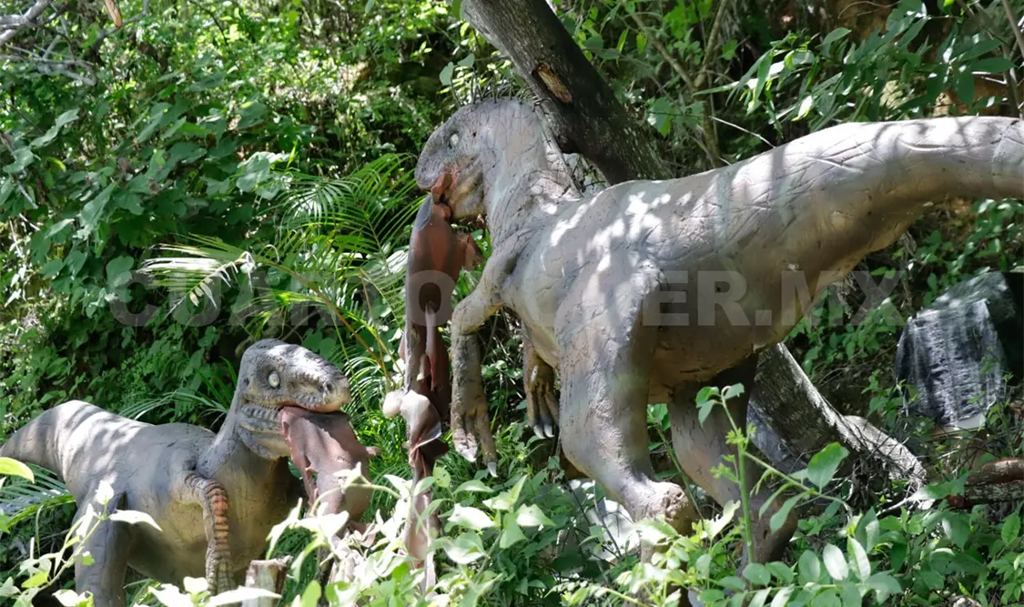 Invitan a recorrido nocturno en Sbeel Dinosaurios