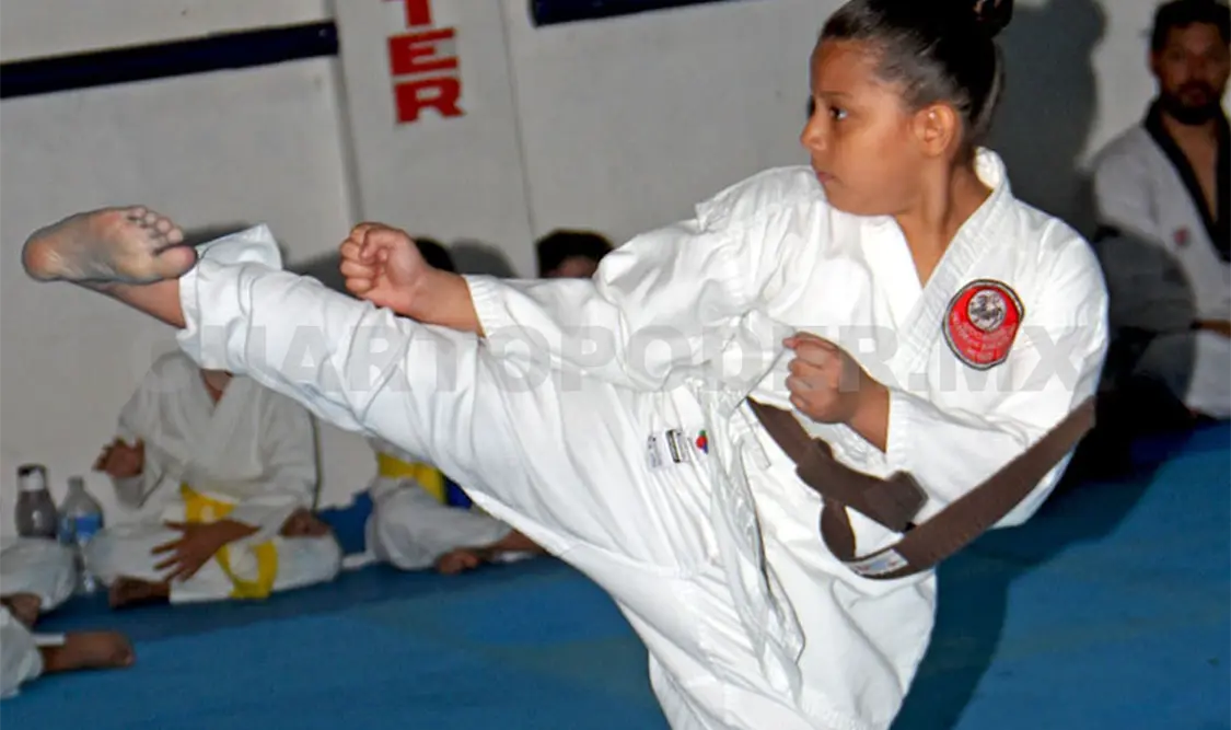 Realizan Tercer Examen de Kyups de Karate Do