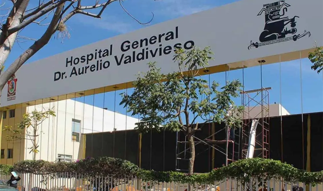 Los pacientes de ocho, siete y dos años de esa comunidad, se encuentran ingresados en el Hospital Civil Dr. Aurelio Valdivieso de Oaxaca de Juárez. Cortesía