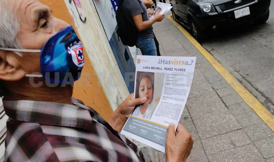 1.17 infantes chiapanecos desaparecen diariamente
