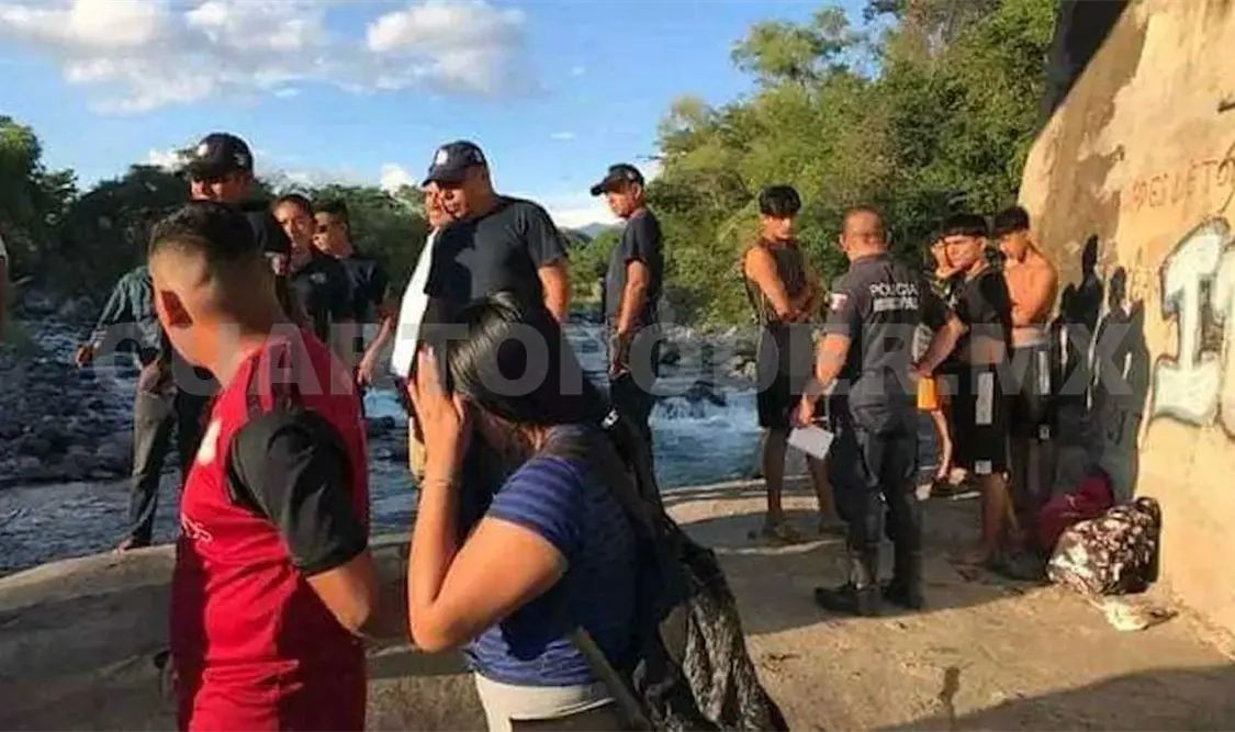 Hallan ahogado a menor en afluente