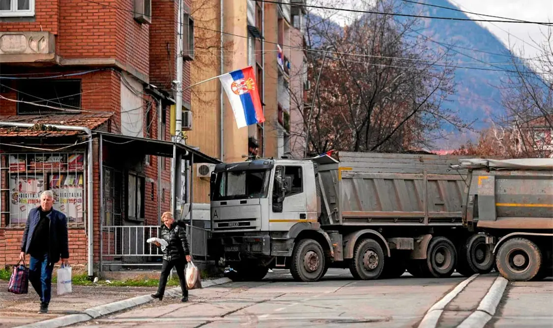 Kosovo cierra puesto fronterizo