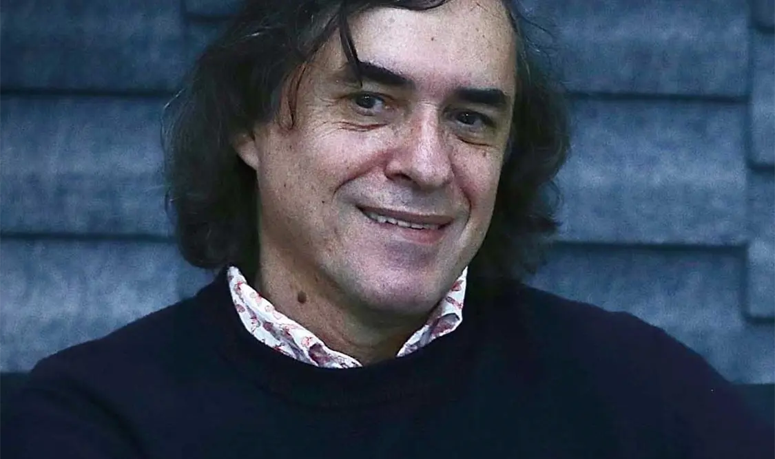 El escritor estuvo en México para ser condecorado en la Feria Internacional del Libro. Cortesía