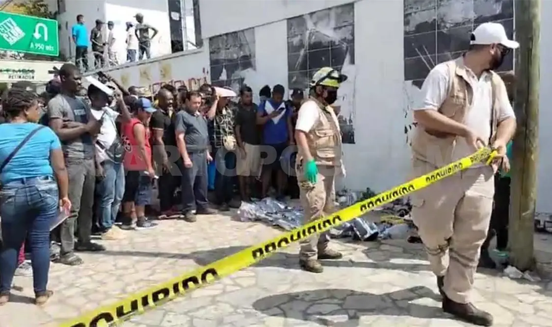 Muere migrante en la vía pública en Tapachula