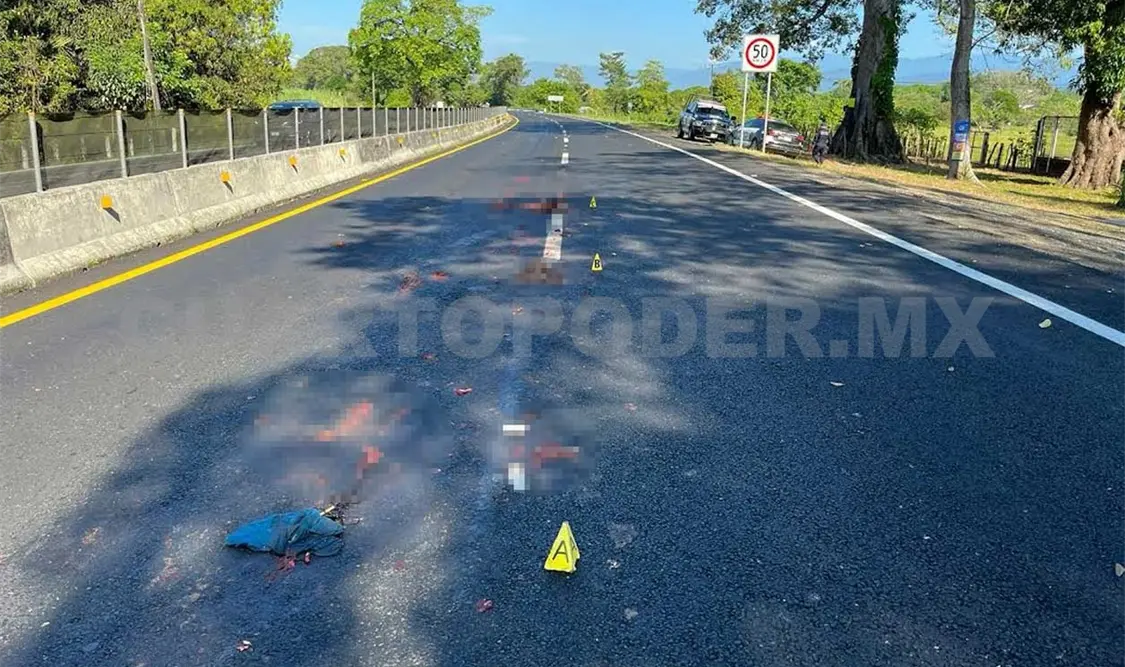 Quedó diseminado al ser arrollado en la Costera