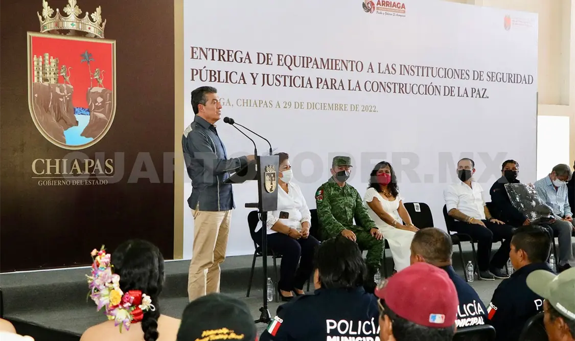 Dota REC equipamiento a seguridad de Arriaga