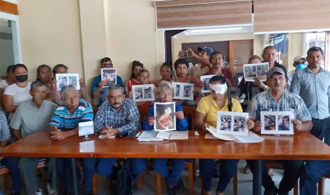 Denuncian agresión de la Cioac en El Alazán