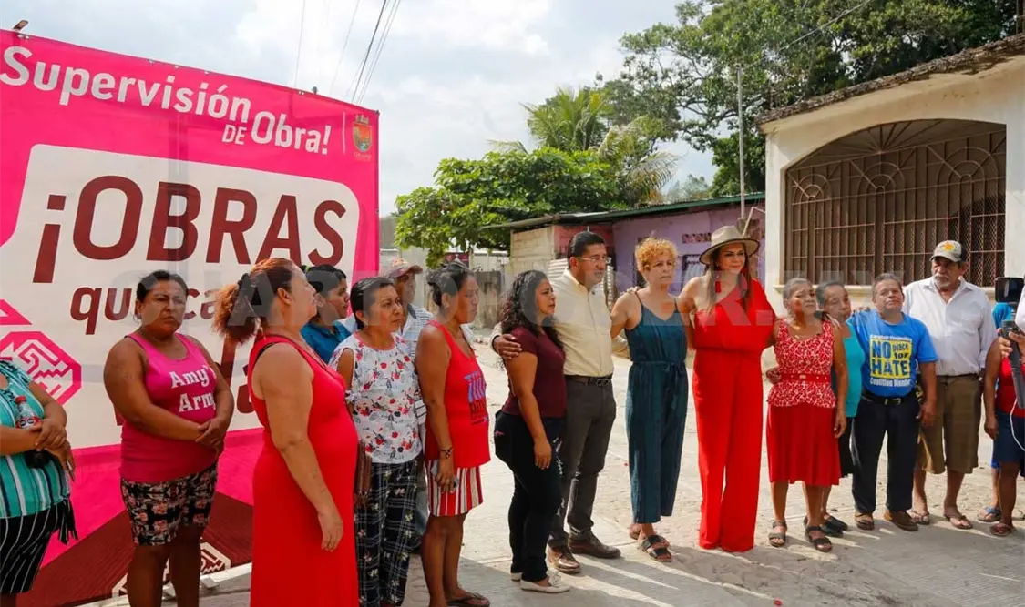Rutilio Escandón le cumple al pueblo: Rosy Urbina
