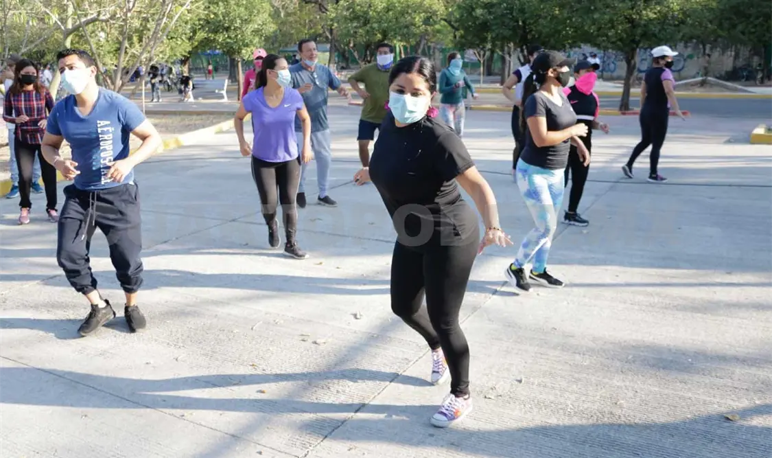 Natación, gimnasio y Zumba, a escena
