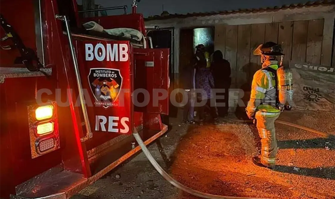 En inicio de año, reportan tres incendios en viviendas