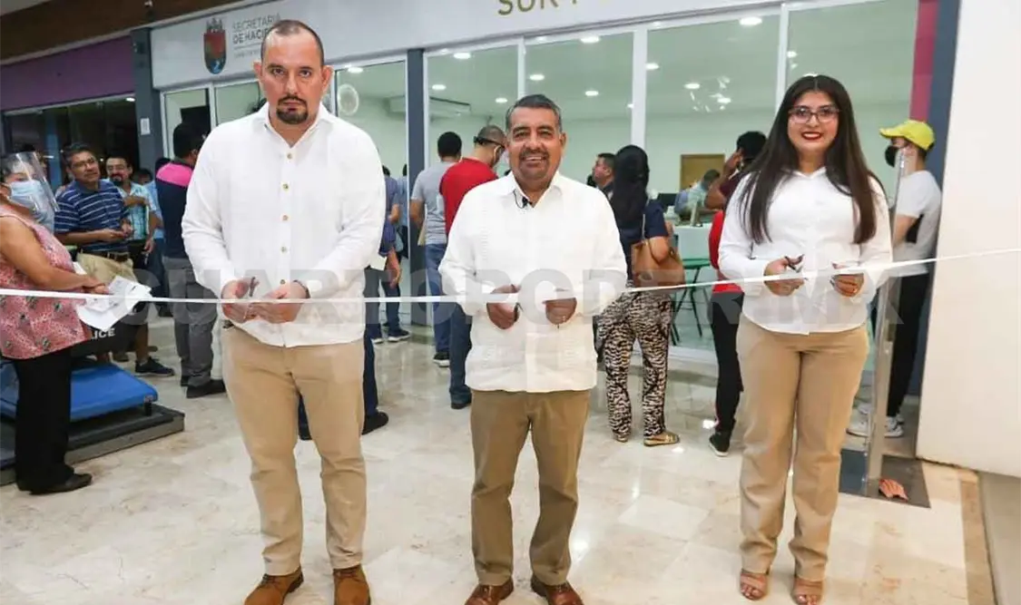 Inauguran ampliación de Centro de Recaudación