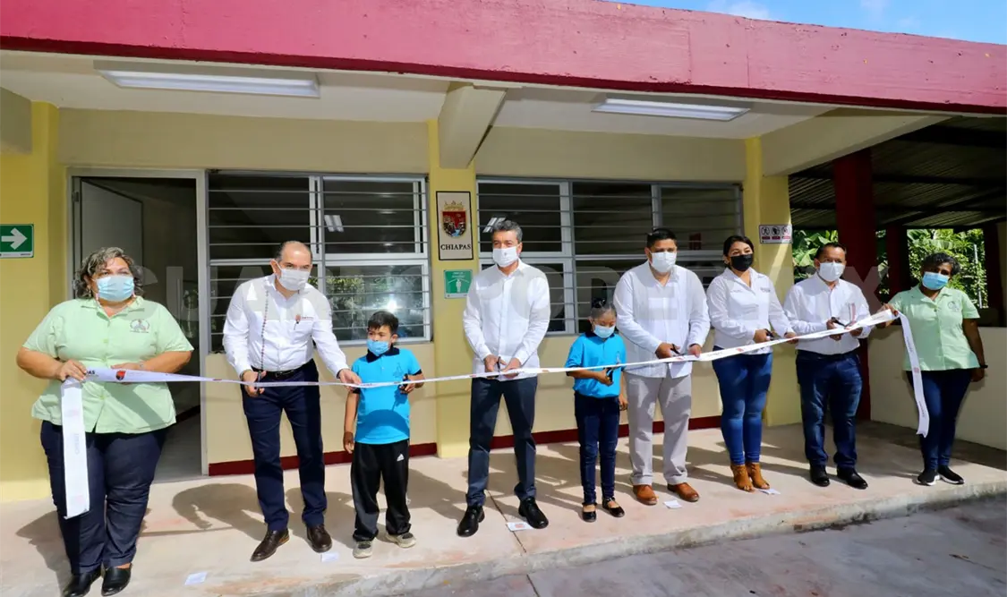 Inaugura espacios en CAM Modalidad Escuela