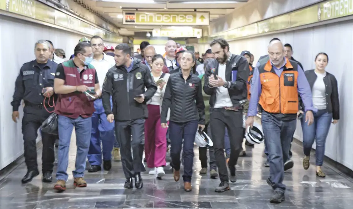 La jefa de Gobierno, Claudia Sheinbaum, manifestó solidaridad y apoyo a las personas que están en hospitales, y afirmó que habrá justicia para todos ellos. Cortesía