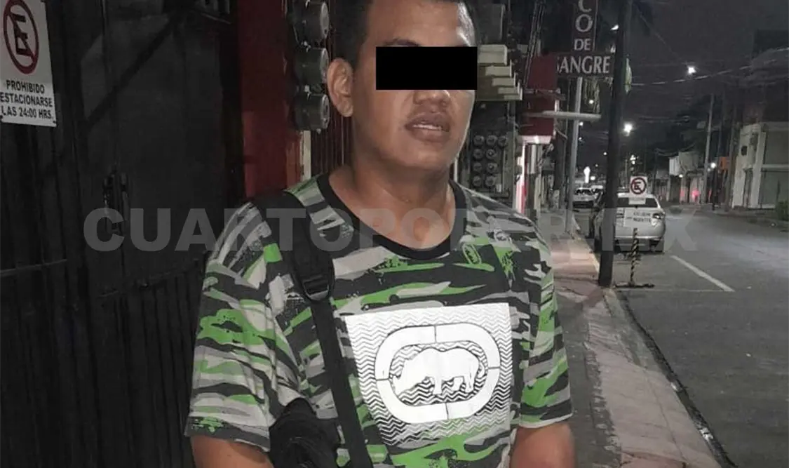 Rafael Antonio “N” fue atacado a balazos en la calle Central Oriente, donde recibió un disparo en el brazo izquierdo. Víctor Sánchez / CP