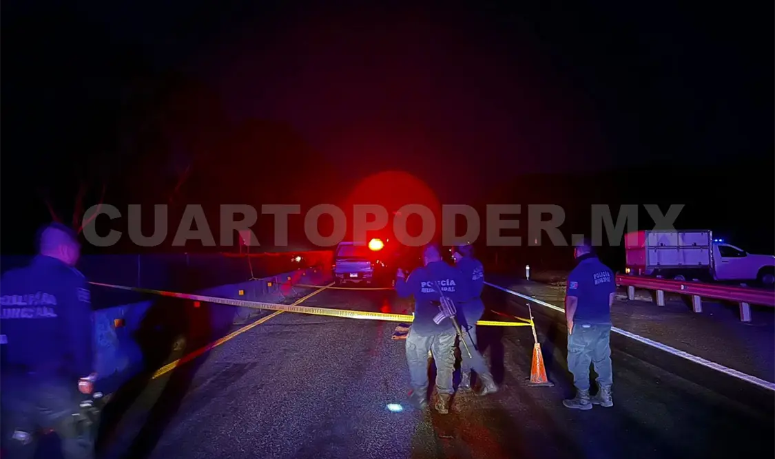 Fallece atropellado en carretera Costera