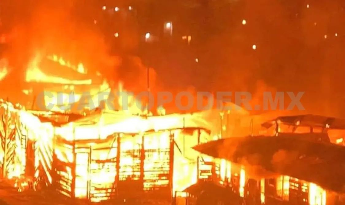 Incendio calcina el Ministerio Torre Fuerte