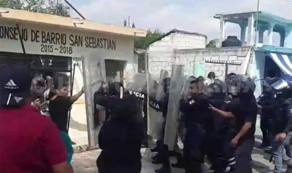 Prevén conflictos por feria en el barrio de San Sebastián
