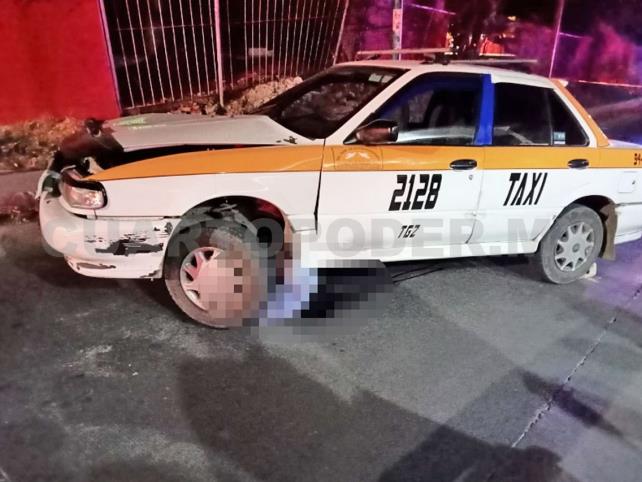 Fallece taxista tras ser aplastado por su unidad