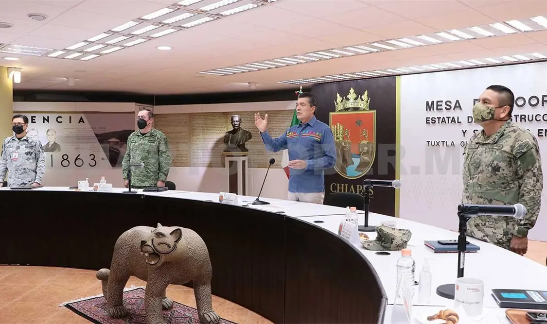 Escandón destacó que se han logrado resultados contundentes en la disminución de la incidencia delictiva. CP