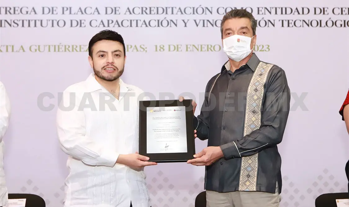 Atestigua REC acreditación del Icatech ante Red