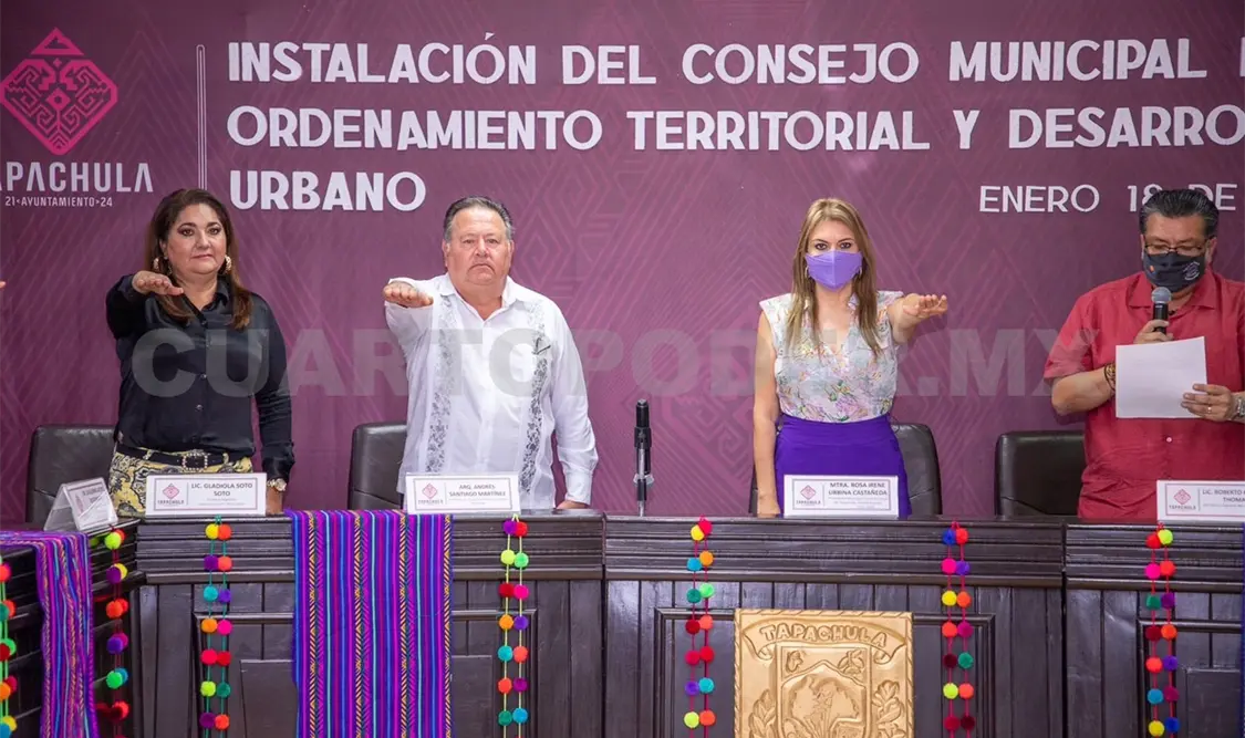 Instalan Consejo Municipal de Ordenamiento Territorial