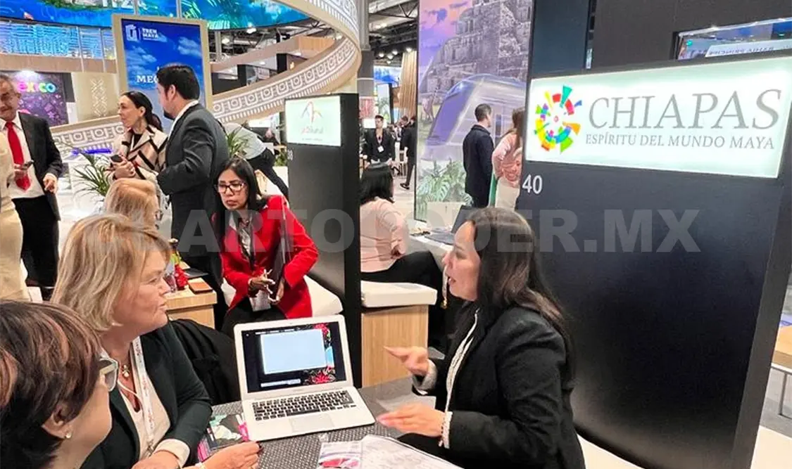 Chiapas presente en la Fitur