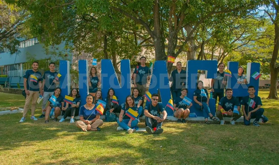 Realizan bienvenida a estudiantes de intercambio