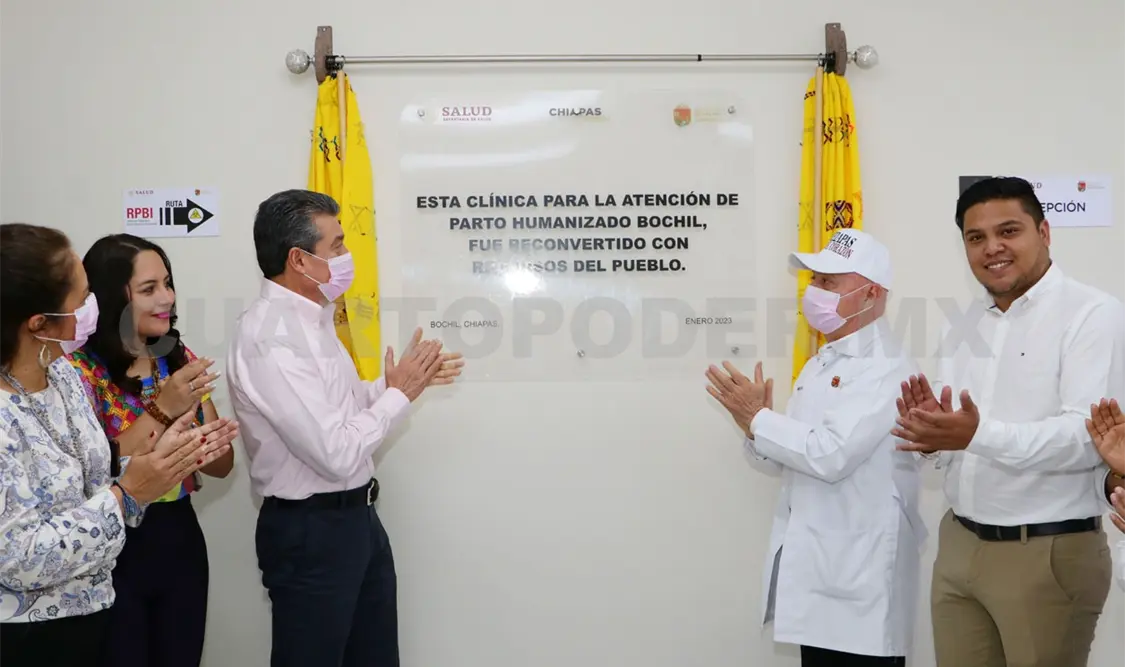 Inaugura novena Clínica de Parto Humanizado