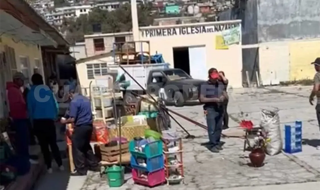 Líder evangélico fue desalojado de su casa en SCLC