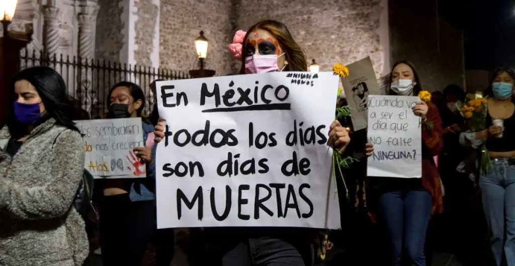 Durante los primeros seis meses de 2022 se registraron mil 904 homicidios de mujeres en México. Cortesía