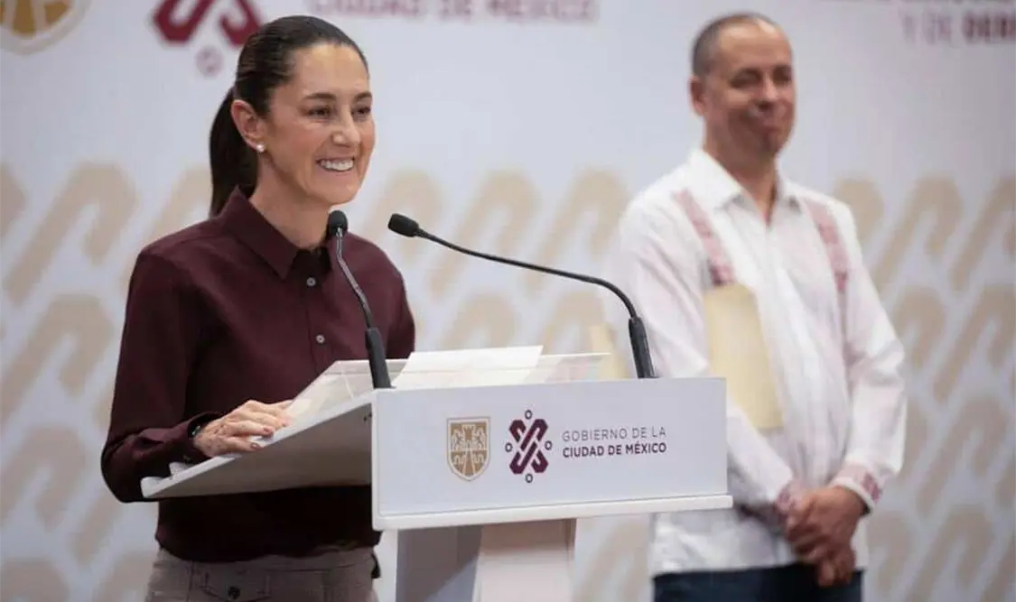 La jefa de Gobierno precisó que continuará, de manera presencial y virtual, impartiendo sus reuniones magistrales sobre las políticas exitosas de la CDMX. Cortesía