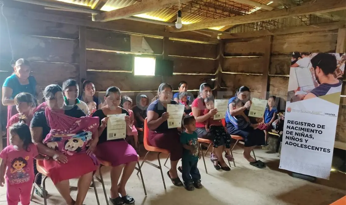 Actas de nacimiento para niños de Benito Juárez II