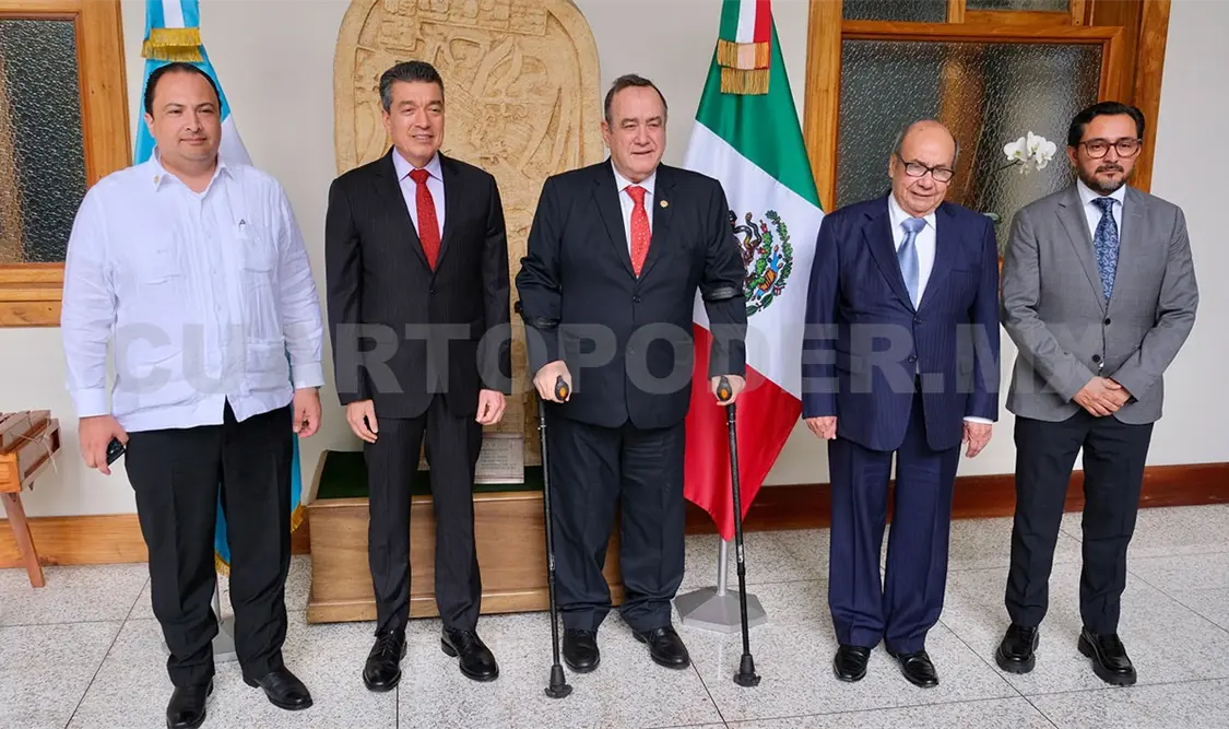 Escandón y Giammattei estrechan lazos de amistad