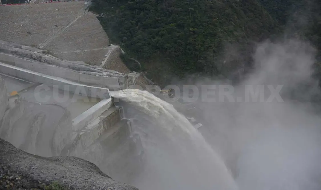Nivel óptimo de las presas en Chiapas