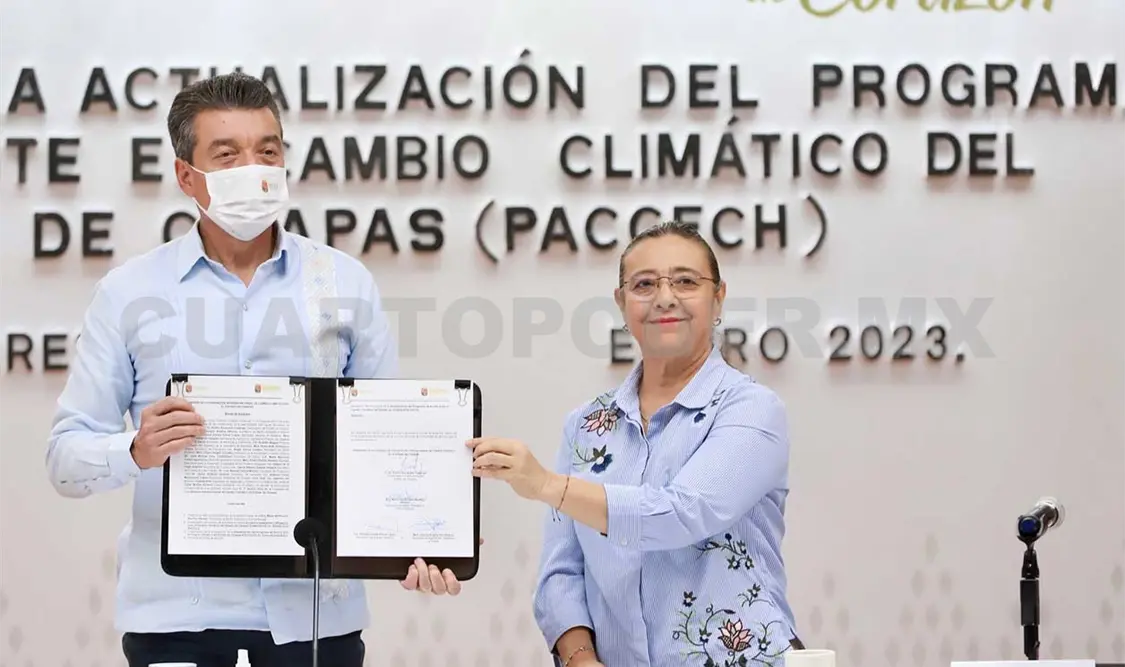 REC encabeza actualización de Programa ante Cambio Climático
