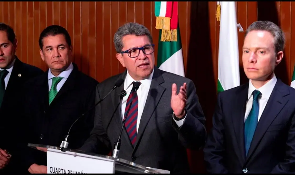 Para evitar el veto presidencial, su bancada avalará sin cambios el artículo 12 modificado por la Cámara de Diputados, dijo Monreal. Cortesía