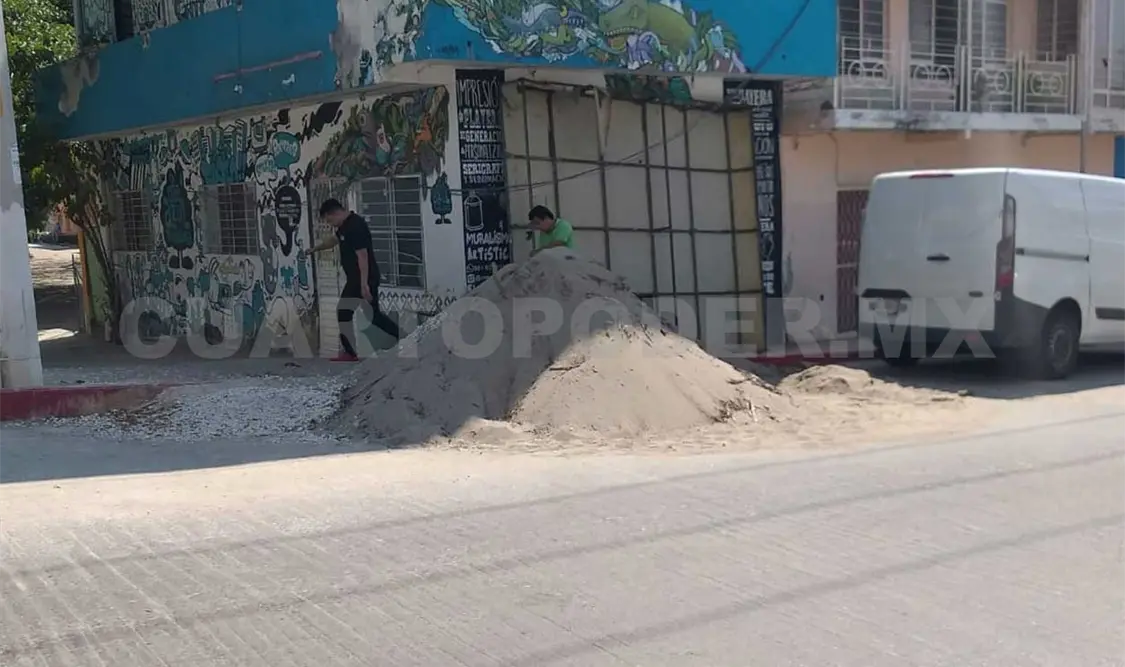 Aplican sanciones por ocupar la vía pública