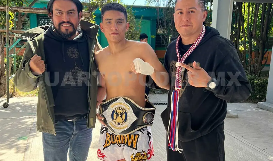 Anuar Arce, campeón nacional de Pelea por la Gloria