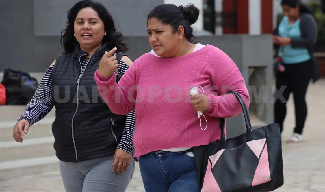 Bajas temperaturas y lluvias por frente frío