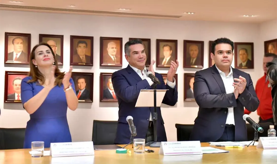 Lo importante, indicó, es sumar esfuerzos, sumar voces: Alejandro Moreno. Cortesía