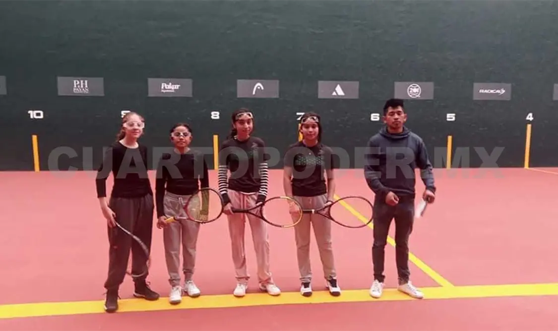 Pelotaris infantiles destacan en CDMX