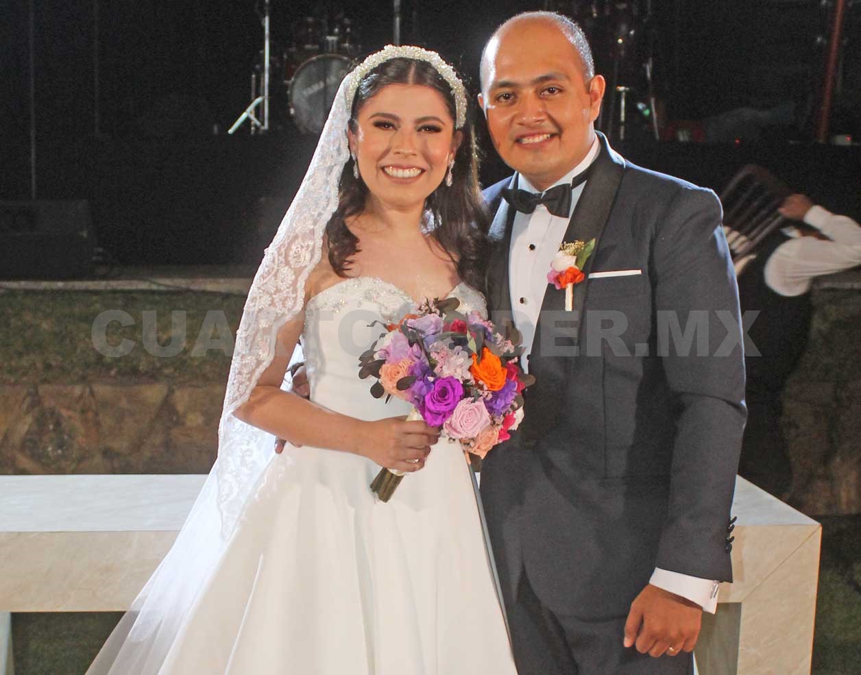 Paola y Eduardo se unen en matrimonio