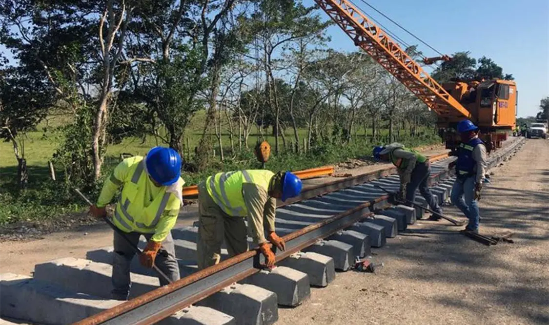 La modernización de las vías del tren evitará accidentes y beneficiará tanto a la producción agrícola como ganadera de la región. Cortesía