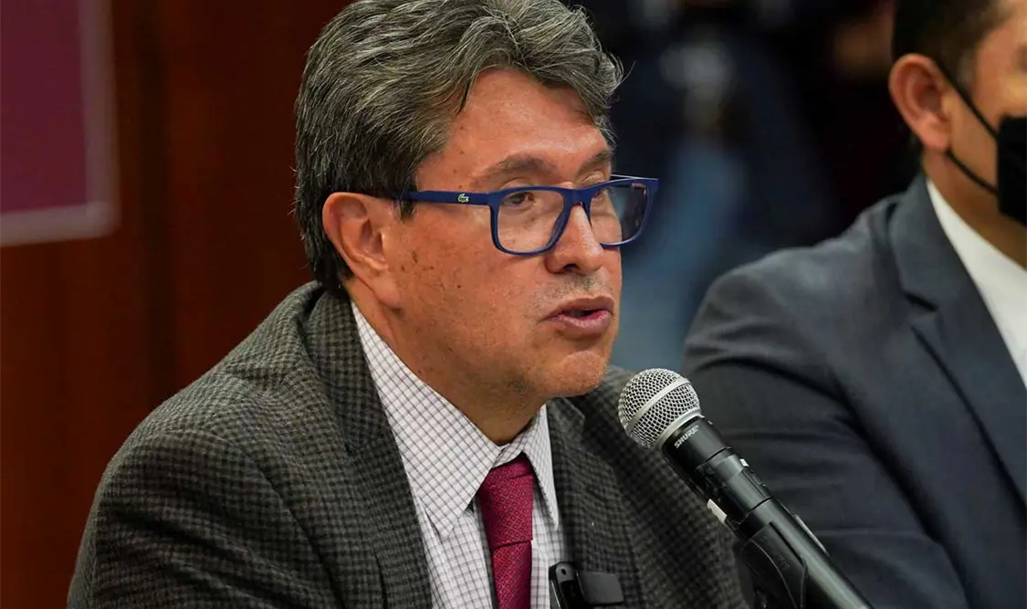 Ricardo Monreal insistió en su propuesta de consensuar entre los cuatro aspirantes. Cortesía