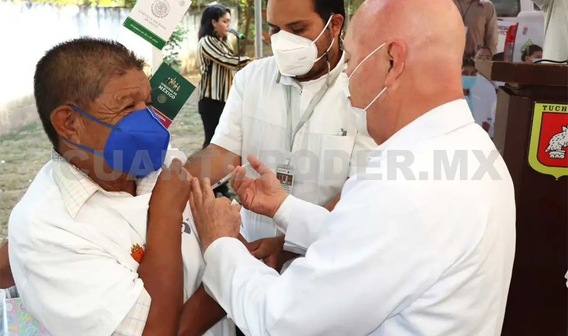Chiapas, 2.ª entidad con más cobertura de vacunación