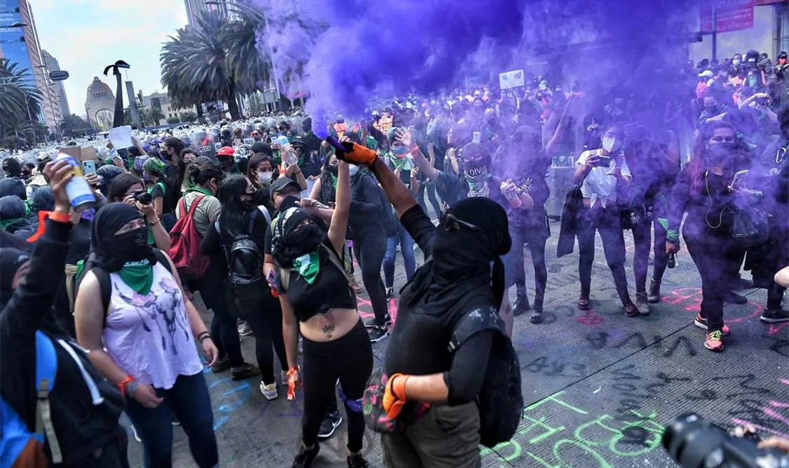 Identifican más de 50 colectivas feministas