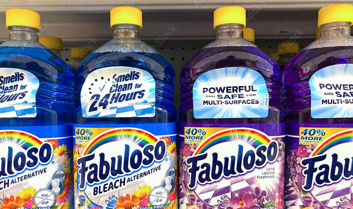El producto de limpieza Fabuloso es retirado del mercado por bacterias que podrían causar una infección grave. Cortesía